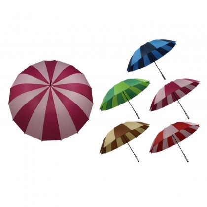 30" Colour Nylon Golf Umbrella